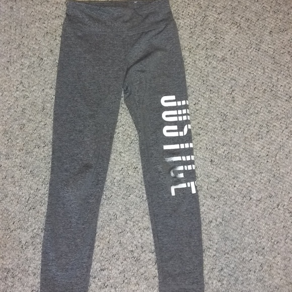 Girls Athletic Leggings - Justice - Picture 1 of 3